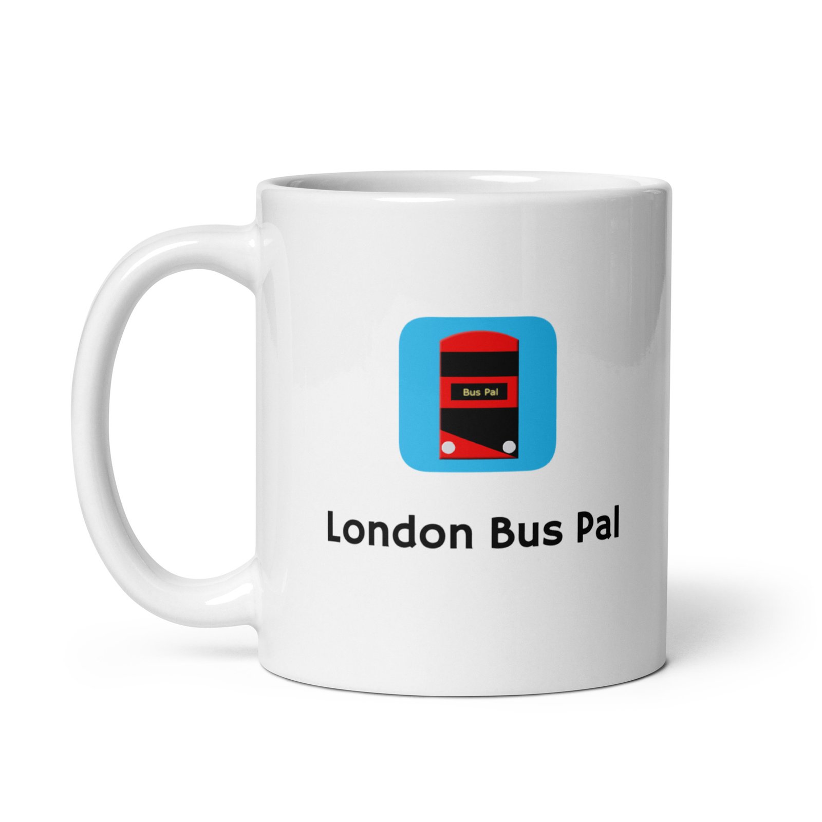 White glossy LBP mug - Image 2