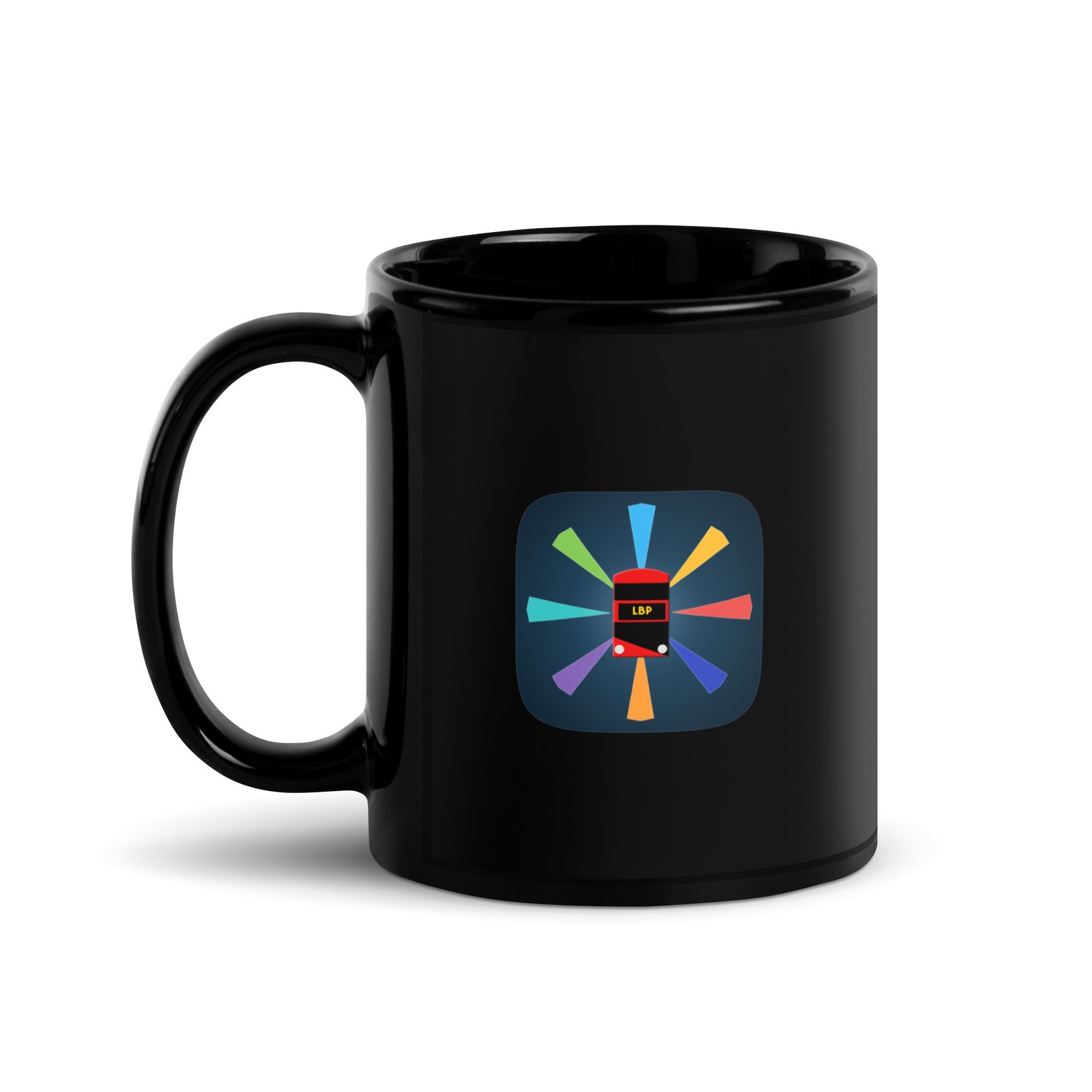 Black Glossy Mug - Image 2